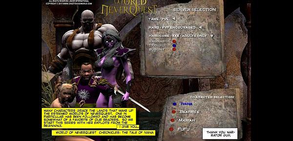  3D Comic World of Neverquest Chronicles 1